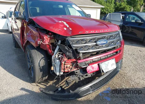 2018 Ford Explorer Xlt z USA, uszkodzony, nr VIN 1FM5K7D88JGB99313